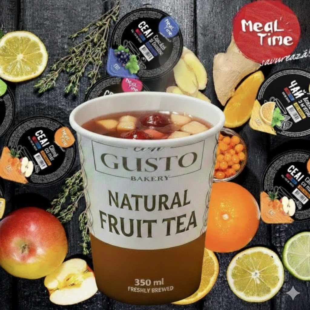 Ceai natural de fructe